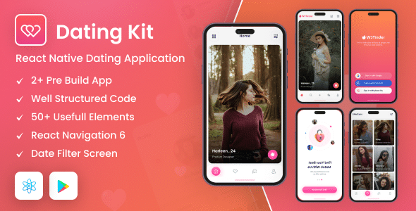 Dating Kit  React Native Dating Mobile App Template