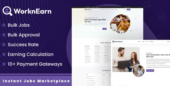 WorknEarn  Instant Jobs Marketplace