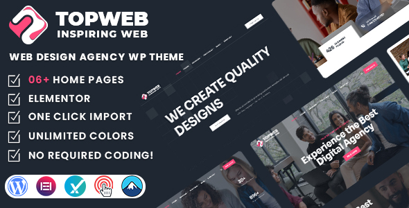 Topweb  Web Design Agency WordPress Theme