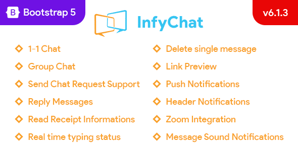 InfyChat  Laravel Chat App (Private + Group Chat)