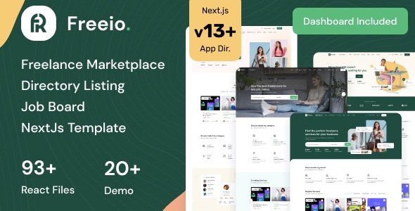 Freeio  Freelance Marketplace &amp; Job Board React NextJS Template