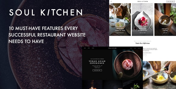SoulKitchen  Restaurant WordPress Theme