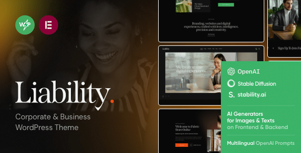 Liability | Insurance &amp; Finance WordPress Theme