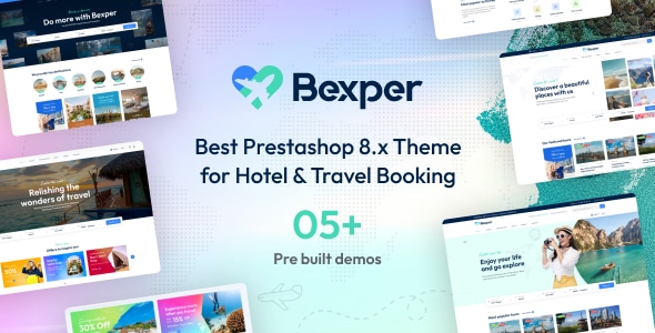 Leo Bexper Elementor  Travel Booking Prestashop Theme