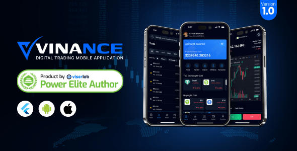 Vinance  Digital Trading Mobile Application
