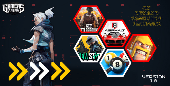 Gamers Arena  Digital Online Game Store, Game Top Up , Voucher &amp; Gamer ID Selling Tools