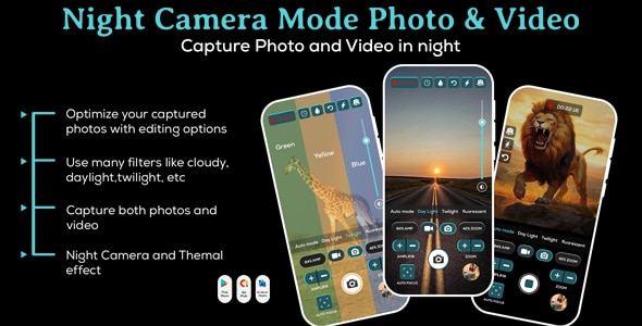 Night Camera Mode  Photo and Video  HD Camera Filter  HD Night Camera Pro  Night Mode Camera