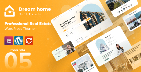DreamHome  Real Estate WordPress Theme