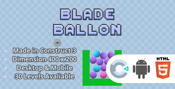 Blade Ballon  HTML5 Game  Construct3
