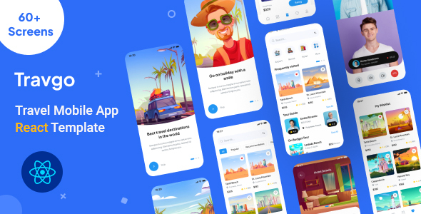 Travgo  Travel Mobile App React Template