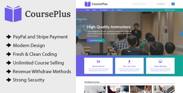 CoursePlus  Online Learning Management System (LMS)