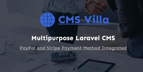 CMS Villa  Multipurpose Laravel Business Website