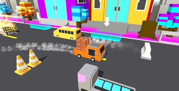 Unity Game Template  Highway Deliver Master