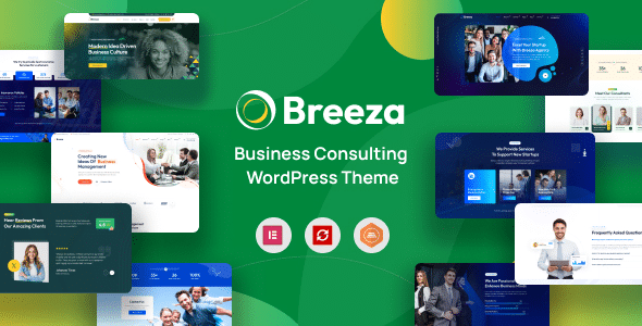 Breeza  Business Consulting WordPress Theme