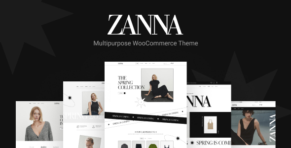 ZANNA  Elementor WooCommerce Theme