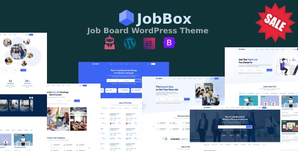 JobBox  Job Board &amp; Career Portal Recruitment Agency WordPress Theme