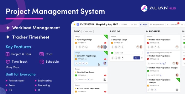 AlianHub  Project Management System