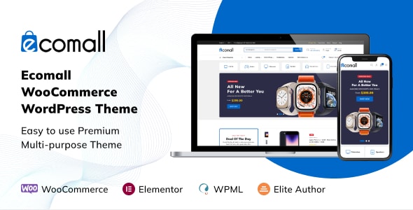 Ecomall  Elementor Electronics WooCommerce Theme