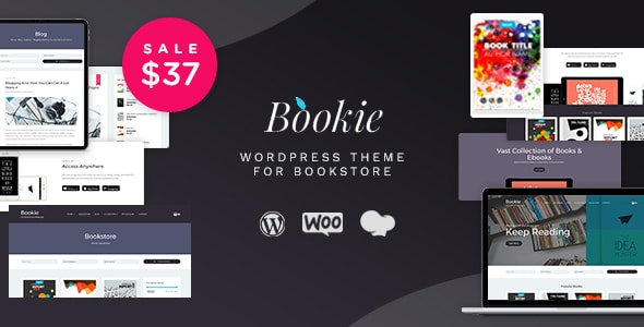 Bookie  WordPress Theme for Books Store