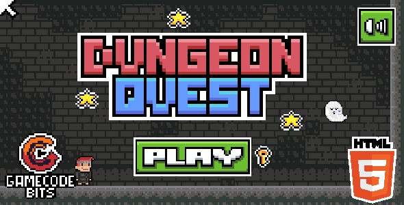 Dungeon Quest  HTML5 Game
