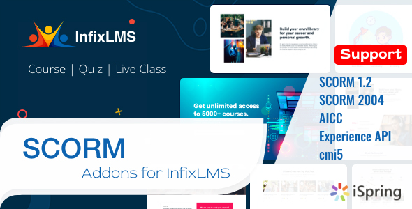 SCORM  Infix LMS Module