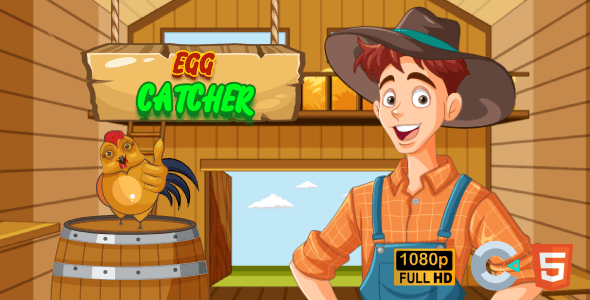 Egg Catcher | Casual arcade game(construct3)