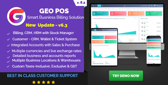 Geo POS  Point of Sale, Billing and Stock Manager Application