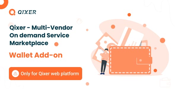Digital Wallet Addon  Qixer Service Marketplace and Service Finder