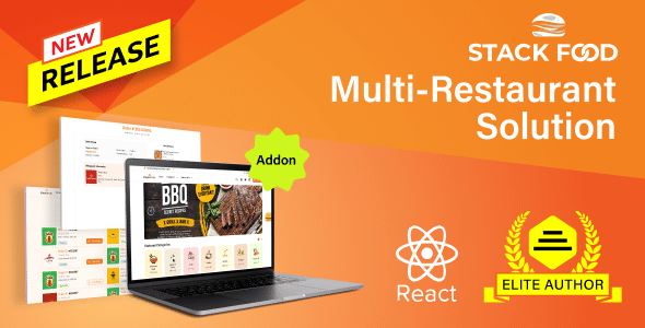 StackFood  React User Website