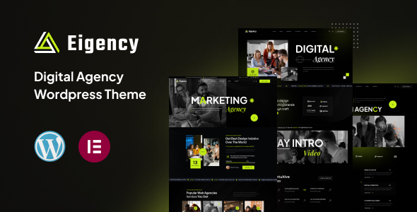 Eigency  Digital Agency WordPress Theme