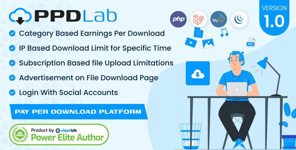 PPDLab  Pay Per Download Platform