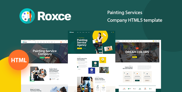 Roxce  Painting Services Company HTML5 Template