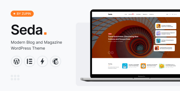 Seda  News &amp; Magazine WordPress Theme