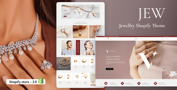 Jew  Modern Jewelry Store Shopify Theme