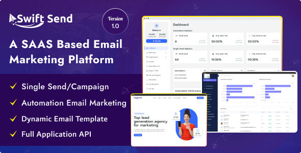 Swift Send  A SAAS Based Email Marketing Platform