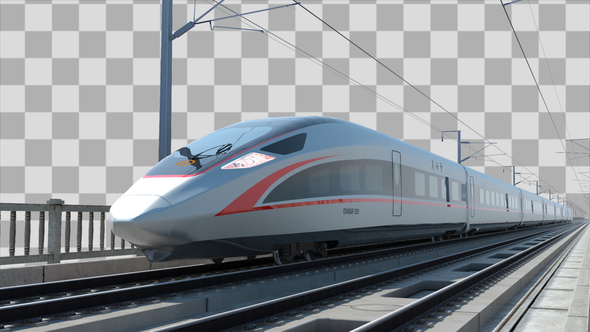 High Speed Train  Transparent Alpha  29184156