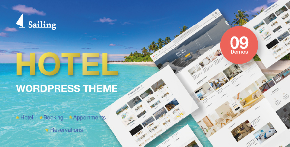 Sailing  Hotel WordPress Theme