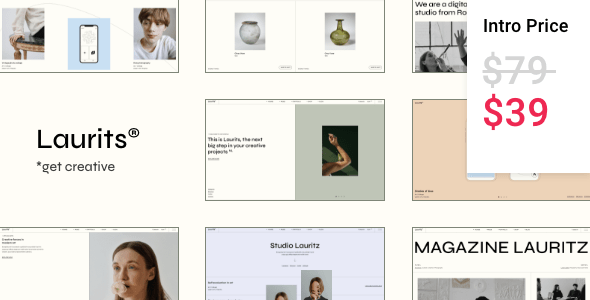 Laurits  Portfolio and Agency Theme