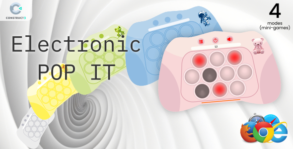 Electronic Pop It  Fidget