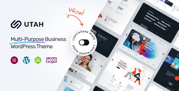 Utah  Multi-Purpose Business WordPress Theme