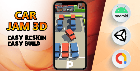 Car Match Jam  (Unity  Admob)