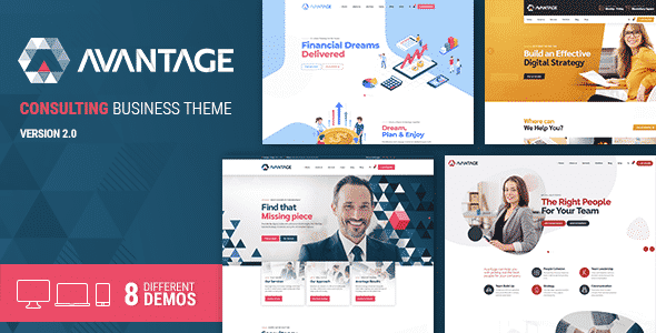 Avantage  Business Consulting WordPress Theme
