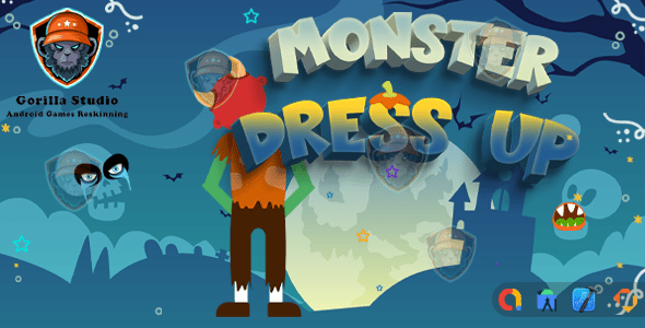 Monster Dress Up (REGULAR)  Android / Buildbox 3D