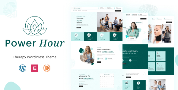 Power Hour  Therapy WordPress Theme