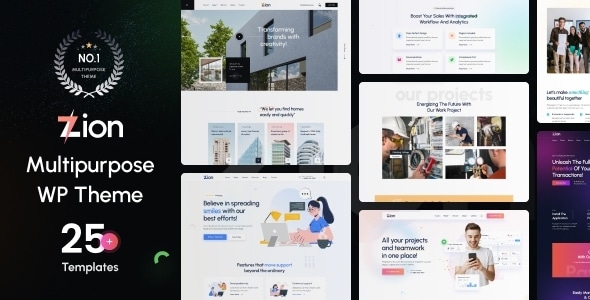 Zion  Multi-purpose WordPress Theme