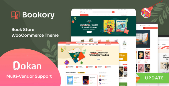 Bookory  Book Store WooCommerce Theme