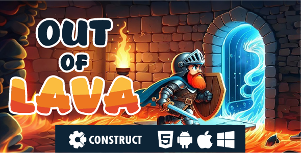 Out of Lava  HTML5 Mobile Game