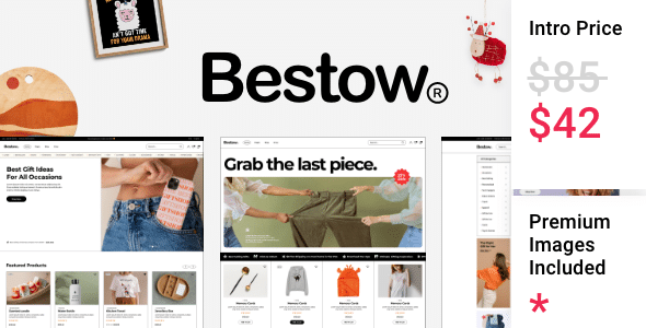 Bestow  Gift Shop eCommerce Theme