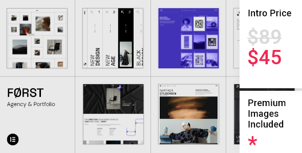 Frst  Elementor Agency and Portfolio Theme