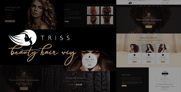 Triss  Beauty Cosmetics Shop WordPress Theme
